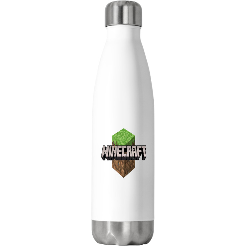 Custom Minecraft Creeper Stainless Steel Water Bottle By Cm-arts -  Artistshot