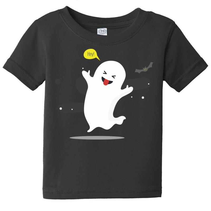 Funny Ghost Baby Tee by heroeart | Artistshot