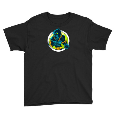 Black Panther New Youth Tee Designed By Z4k1