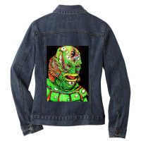 Proud  Black Lagoon Women My Favorite Ladies Denim Jacket | Artistshot