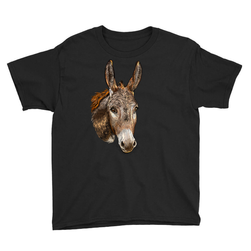 Andalusian Donkey Face Youth Tee | Artistshot