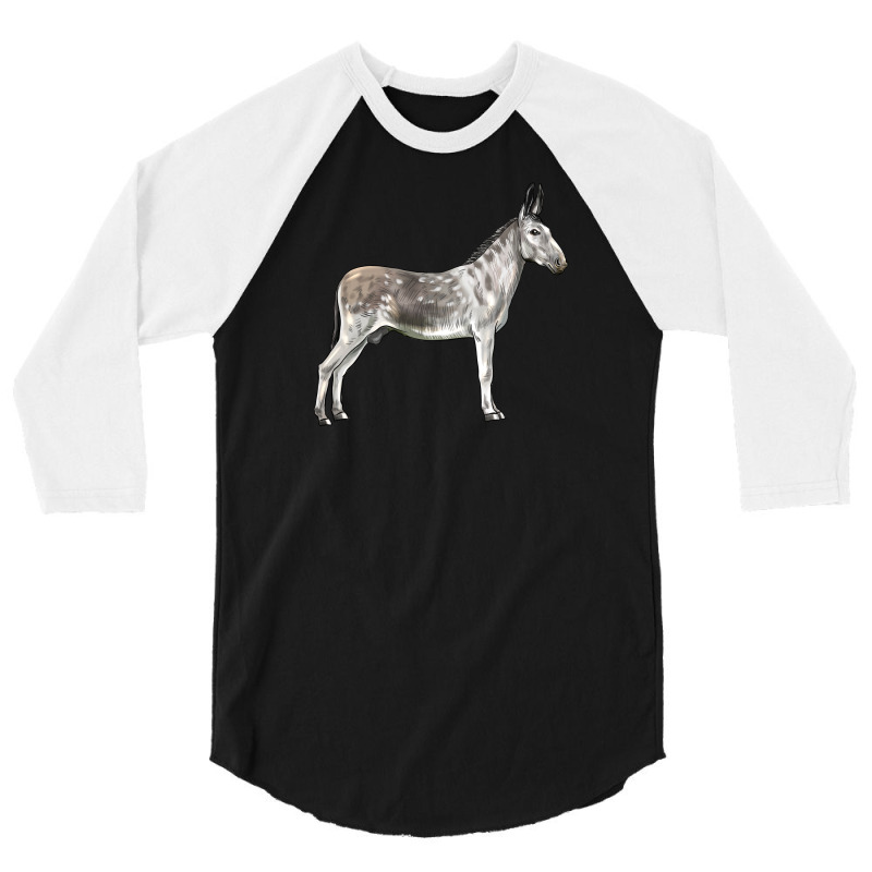 Andalusian Donkey 3/4 Sleeve Shirt | Artistshot