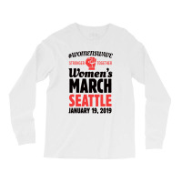 Women's March 2019 Seattle Long Sleeve Shirts | Artistshot