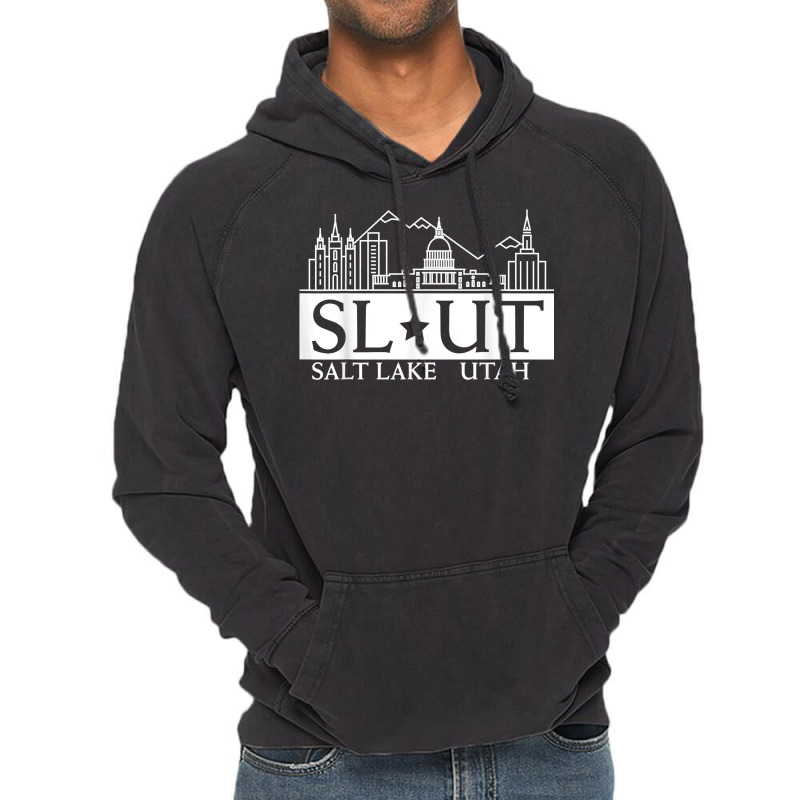 Salt Lake City Utah Ut Hometown Home State Pride T Shirt Vintage Hoodie | Artistshot