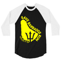 Save The Barbados 3/4 Sleeve Shirt | Artistshot