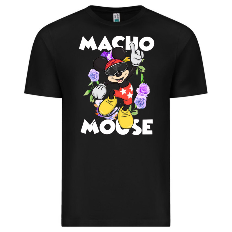 Macho Mouse T-shirt By Ngvan89 - Artistshot