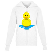 Duckling Youth Zipper Hoodie | Artistshot