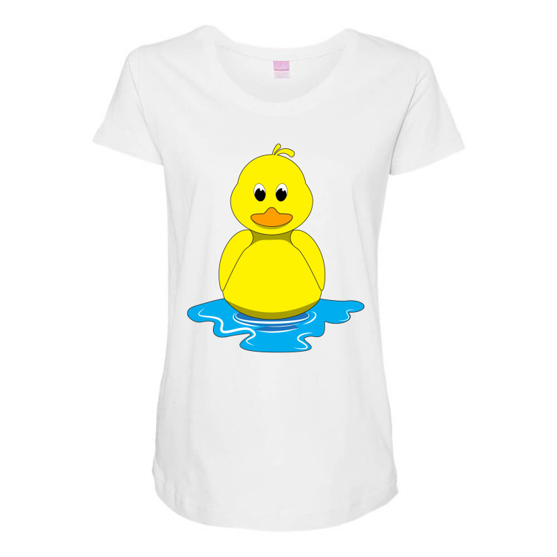 Duckling Maternity Scoop Neck T-shirt by Wirastore | Artistshot