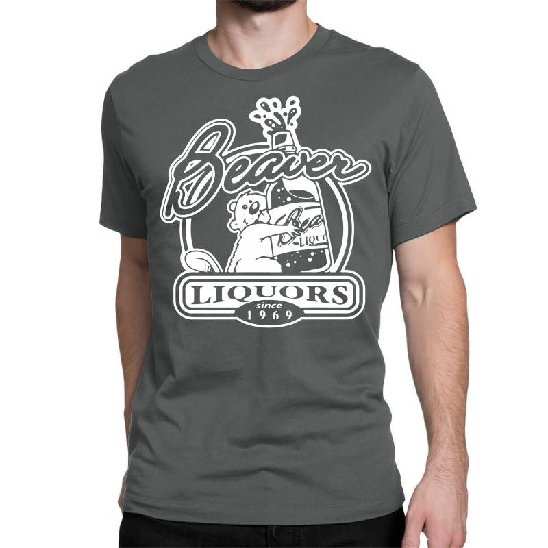 Beaver Liquors Classic T-shirt by andini | Artistshot