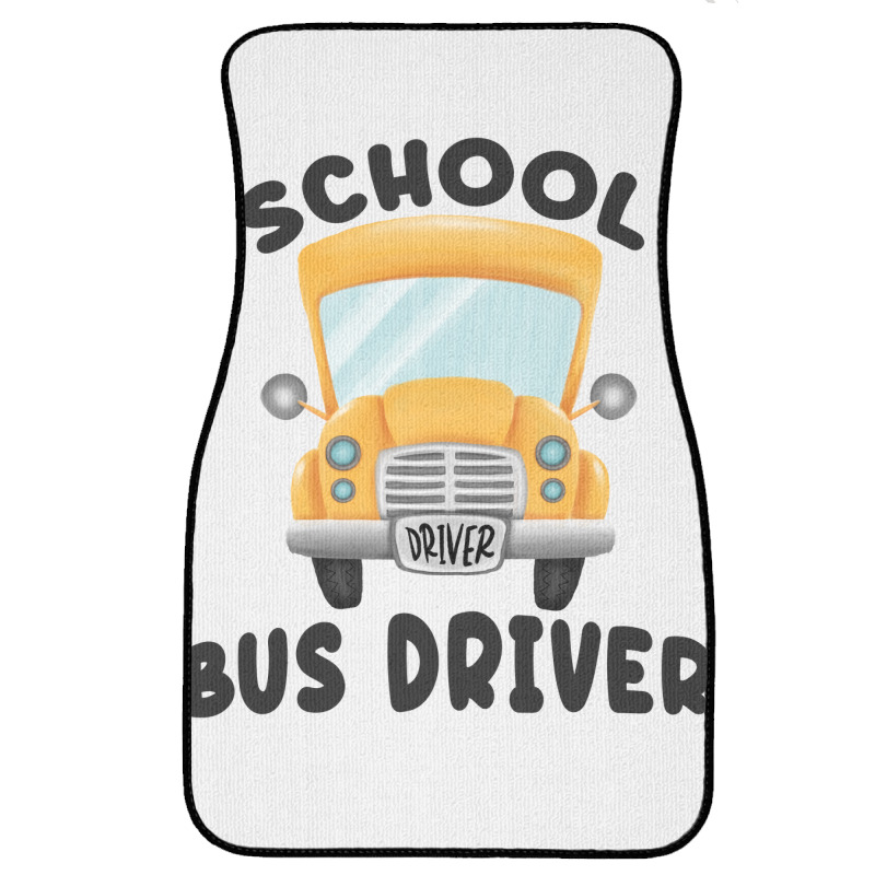 School Bus Driver Front Car Mat | Artistshot