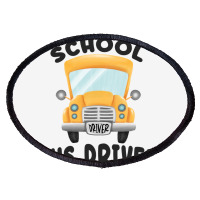 School Bus Driver Oval Patch | Artistshot