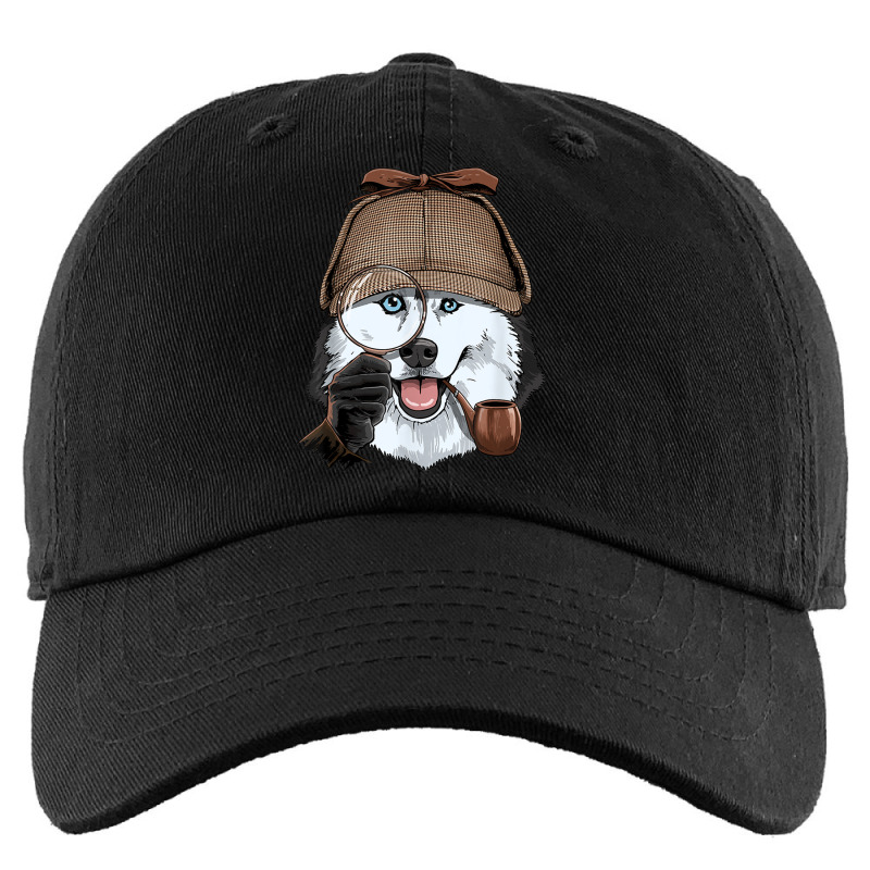 Detective Siberian Husky Spy Investigator Husky Dog Lover Kids Cap by Hoang95 | Artistshot