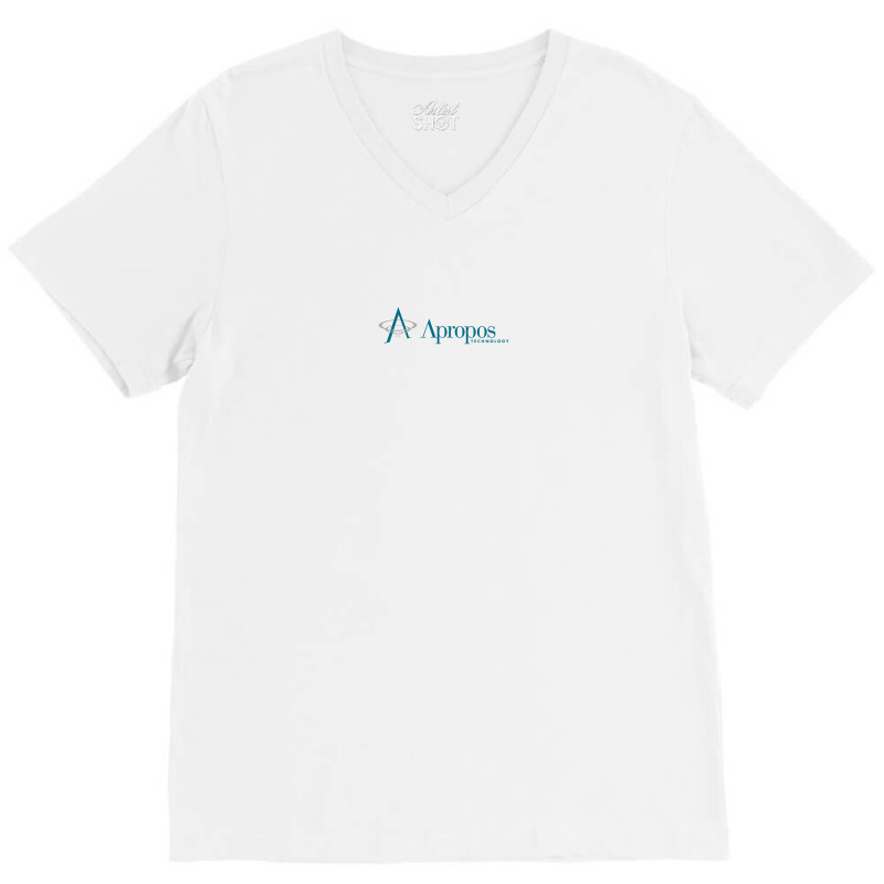 Apropos Technology V-Neck Tee by Ofrengky | Artistshot