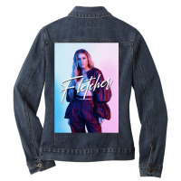 Cari Fletcher Ladies Denim Jacket | Artistshot