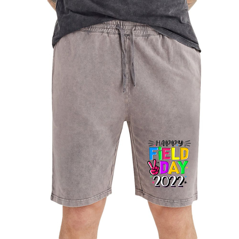 Happy Field Day Let The Games Begin Kids Boys Girls Teachers Vintage Short | Artistshot