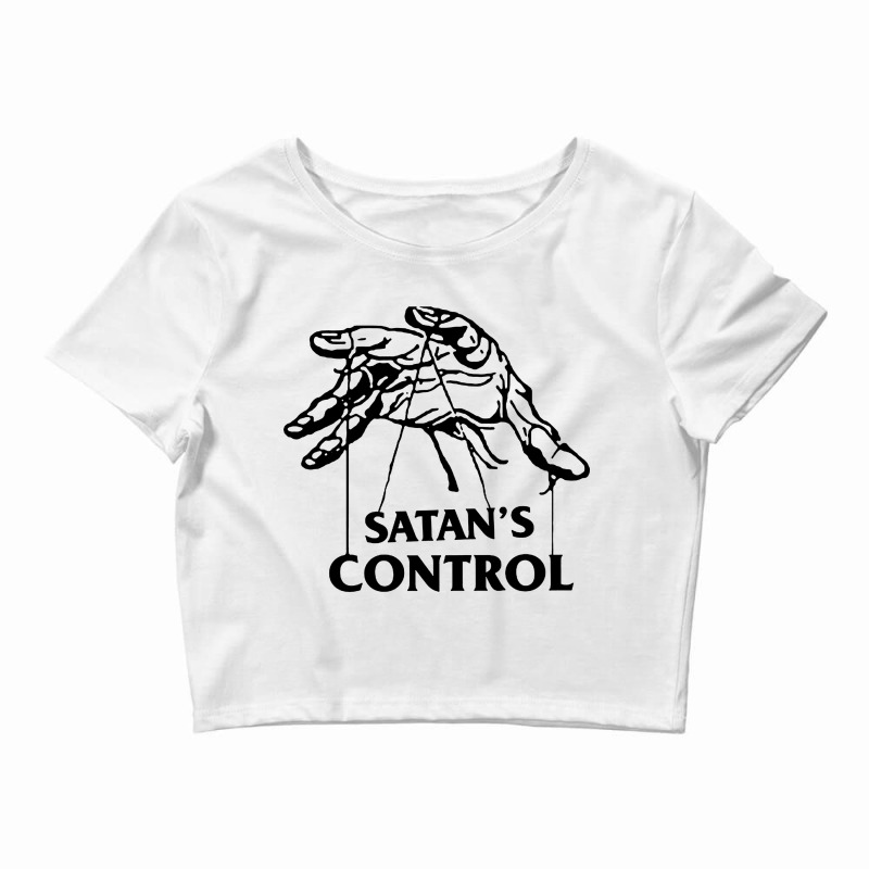 Satans Control Crop Top by Jovanka Tees | Artistshot