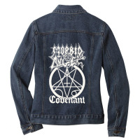 Guitarist T-shirt 3 (50) Ladies Denim Jacket | Artistshot