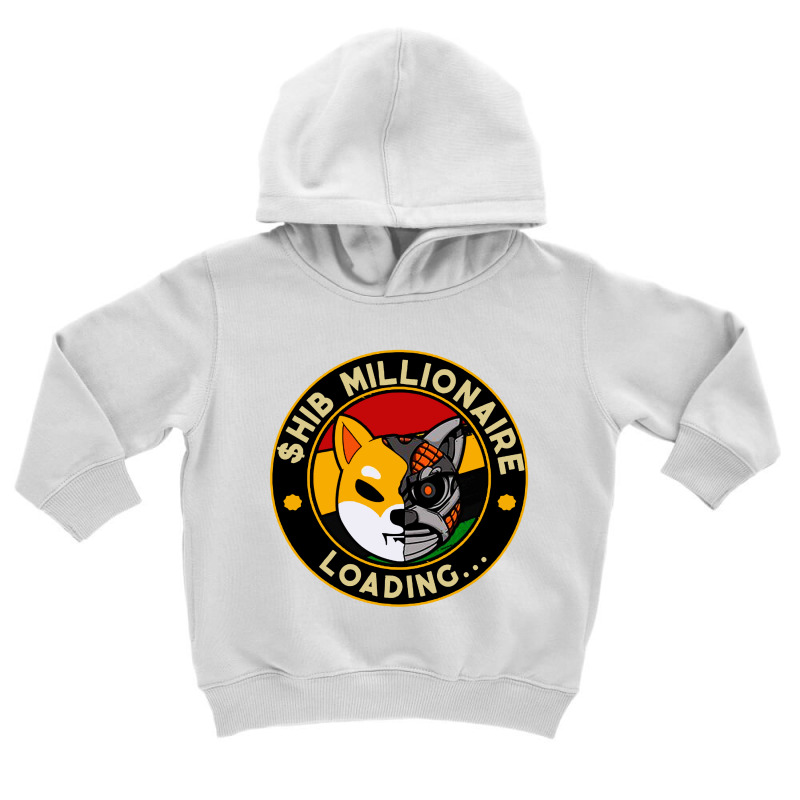 Shib Millionaire Loading Toddler Hoodie by Jovanka Tees | Artistshot