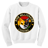 Shib Millionaire Loading Youth Sweatshirt | Artistshot