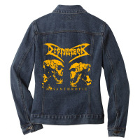 Vintage Retro Heartwork    Funny Gifts Boys Girls Ladies Denim Jacket | Artistshot