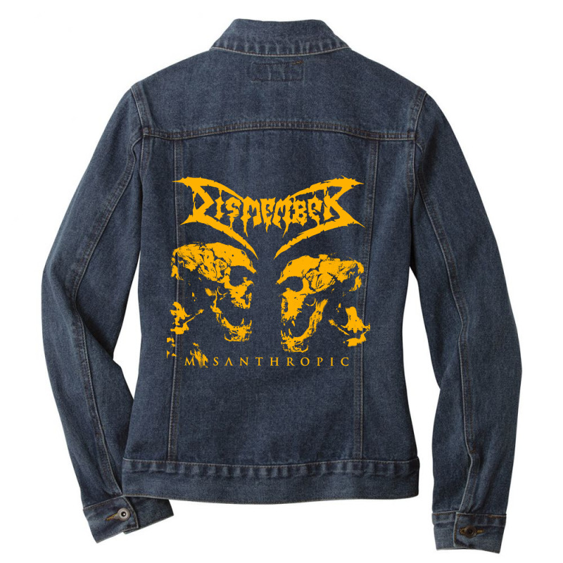 Vintage Retro Heartwork    Funny Gifts Boys Girls Ladies Denim Jacket by ArtistAlexus | Artistshot