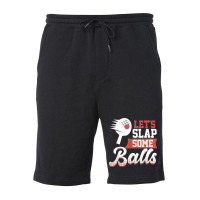 Let's Slap Some Balls Ping Pong Fleece Short | Artistshot