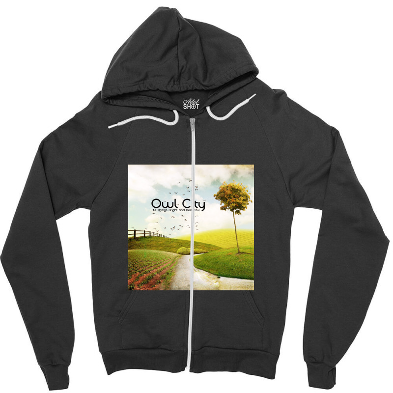 Best Owl City Zipper Hoodie by mbeardsell0 | Artistshot