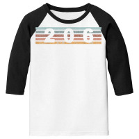 206 Area Code Retro Washington Seattle T Shirt Youth 3/4 Sleeve | Artistshot