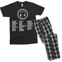 Aviation Phonetic Alphabet T Shirt Men's T-shirt Pajama Set | Artistshot