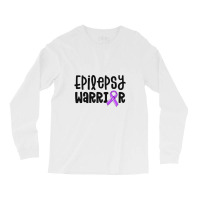 Epilepsy Warrior Shirt Kids Purple Ribbon Awareness Women Long Sleeve Shirts | Artistshot