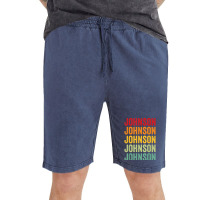 Johnson County, Indiana, Rainbow Text Design T Shirt Vintage Short | Artistshot