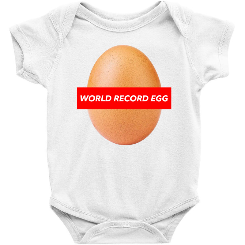 World Record Egg Baby Bodysuit by autlu2024 | Artistshot