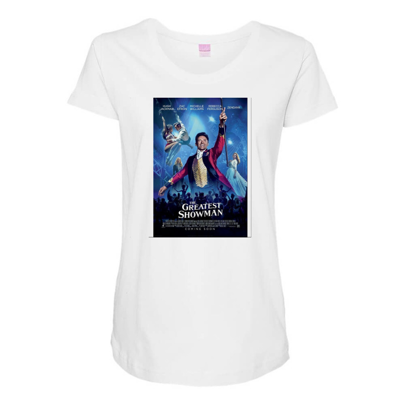 Showman Magic Maternity Scoop Neck T-shirt by nailunhaydar | Artistshot