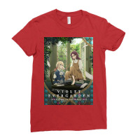 Violet Evergarden Anime Ladies Fitted T-shirt | Artistshot