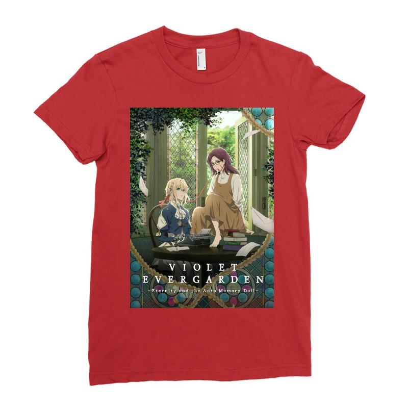 Violet Evergarden Anime Ladies Fitted T-Shirt by Dorothy A | Artistshot