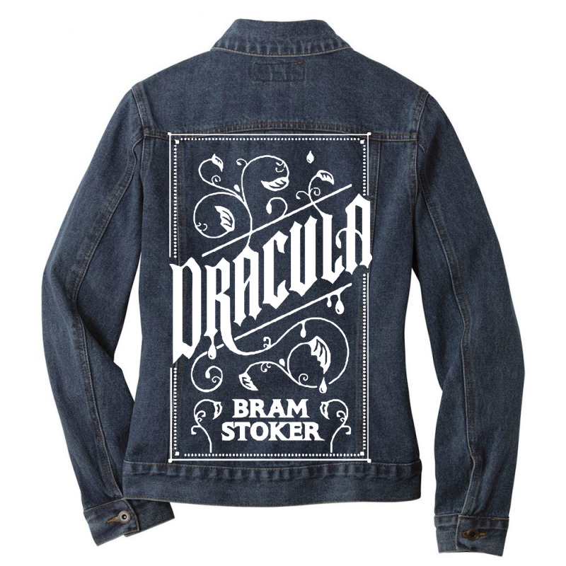 Dracula Novel Ladies Denim Jacket by Imaher729 | Artistshot