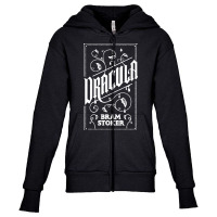 Dracula Novel Youth Zipper Hoodie | Artistshot