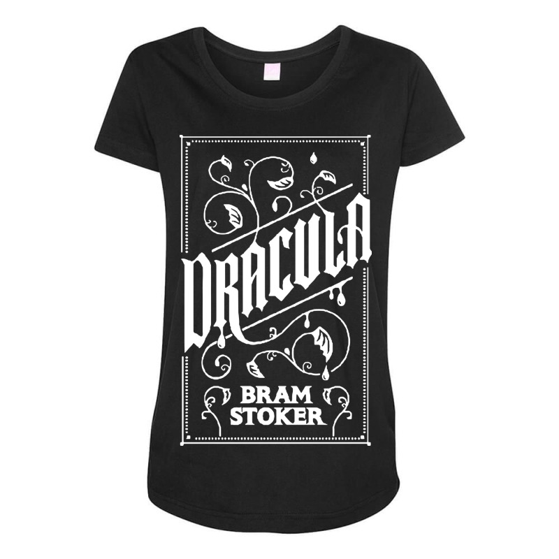 Dracula Novel Maternity Scoop Neck T-shirt by Imaher729 | Artistshot