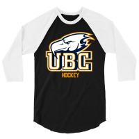 Ubc Thunderbirds Hockey 3/4 Sleeve Shirt | Artistshot