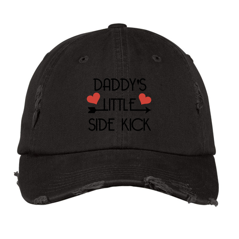 Daddys Little Side Kick Vintage Cap by nailunhaydar | Artistshot