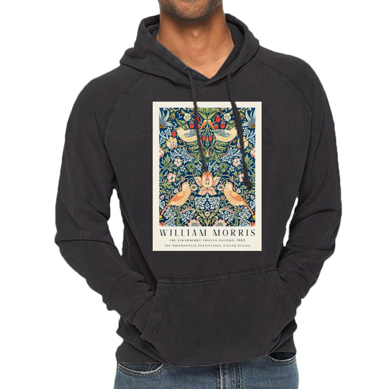 William Morris Exhibition Vintage Hoodie | Artistshot