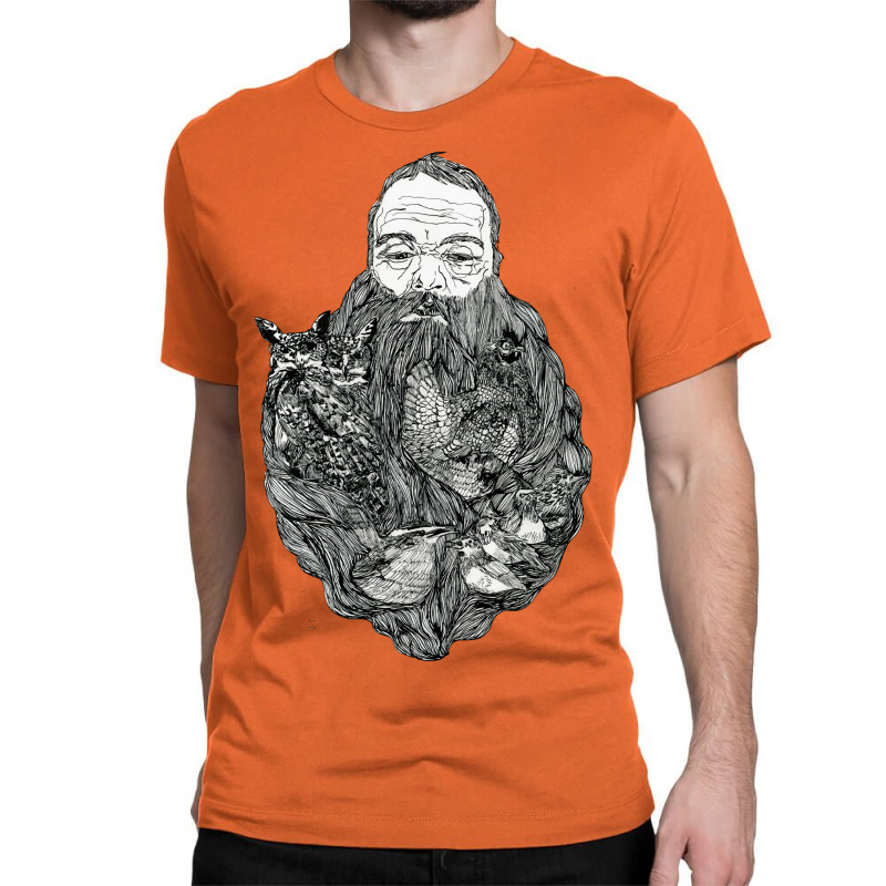 Birdbeard Classic T-shirt by DitreamX | Artistshot