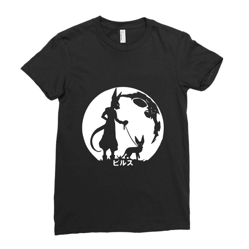 Black White Funny Ladies Fitted T-Shirt by untitleddada | Artistshot