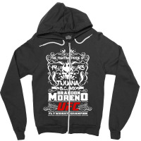 Brandon Moreno Zipper Hoodie | Artistshot