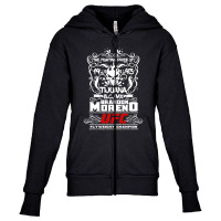 Brandon Moreno Youth Zipper Hoodie | Artistshot