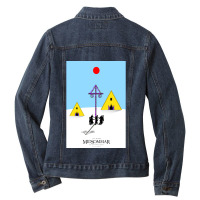 Day Gift The Queen Mens My Favorite Ladies Denim Jacket | Artistshot