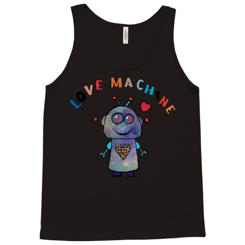 Valentine Robot T  Shirt Love Machine Kid's Valentine's Day Cute Robot Tank Top | Artistshot