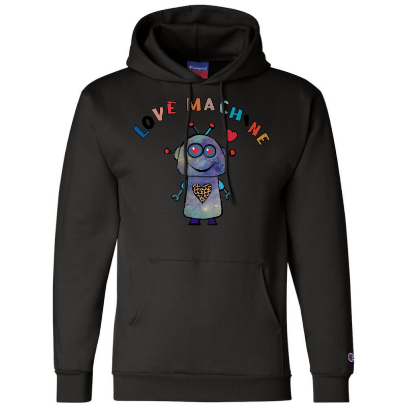 Valentine Robot T  Shirt Love Machine Kid's Valentine's Day Cute Robot Champion Hoodie | Artistshot