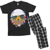 Lover Gift The Queen Funny Gift Men's T-shirt Pajama Set | Artistshot