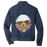 Lover Gift The Queen Funny Gift Men Denim Jacket | Artistshot